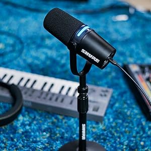 SHURE シュア MV7+ ポッドキャストマイクロホン ブラック MV7+ - ポッドキャストマイクロホン - Shure 日本