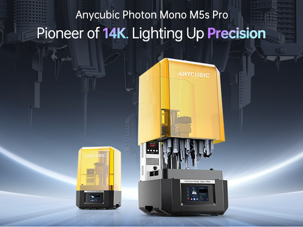 【美品】 Anycubic M5s Pro 3Dプリンター + 洗浄硬化機セット ANYCUBIC Photon Mono M5s Pro and Cleaning Tool Kits, Resin