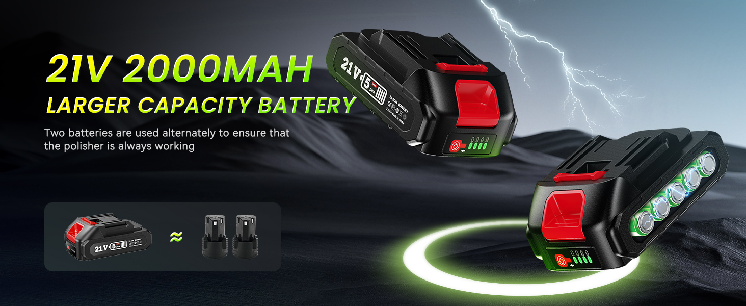 polisher battery
