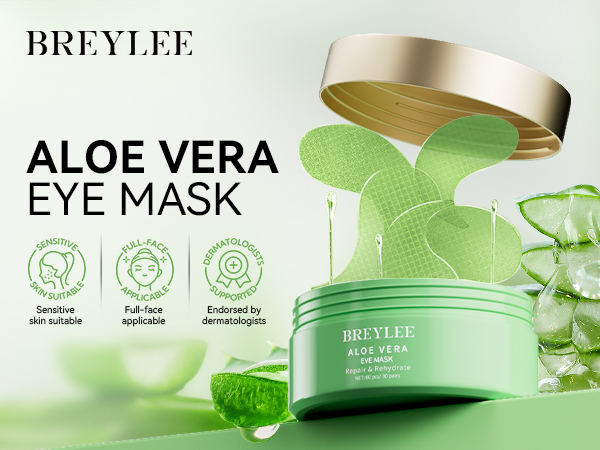 Aloe Vera Eye Masks