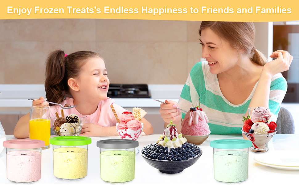 Creami Pint Containers for Ninja