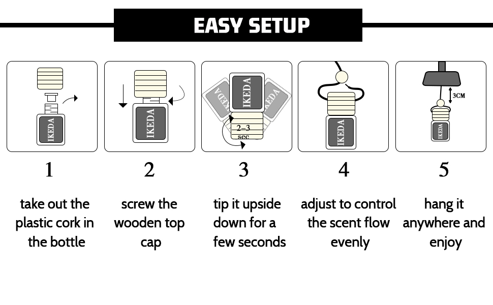 Car Air Fresheners for Women Berry Smell Air Freshener Car Strong