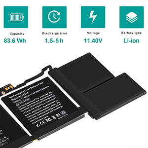 MV912, MV922, MV932, MV942, MV952, MR932, MR942, MR952, MR962, MR972, MUQH2 battery
