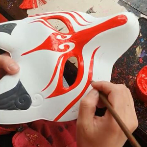 kitsune mask full face