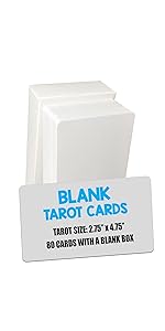 Blank Tarot Cards