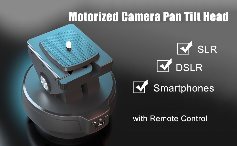 YT1200 Motorized Camera Pan Tilt Head