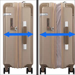 ✨海外旅行に❣️【エース】Mサイズ スーツケース 50L テラコッタ PC収納付 ✨海外旅行に❣️【エース】Mサイズ スーツケース 50L