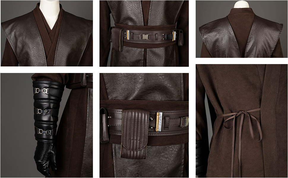 Anakin Skywalker Cosplay Costume for Halloween