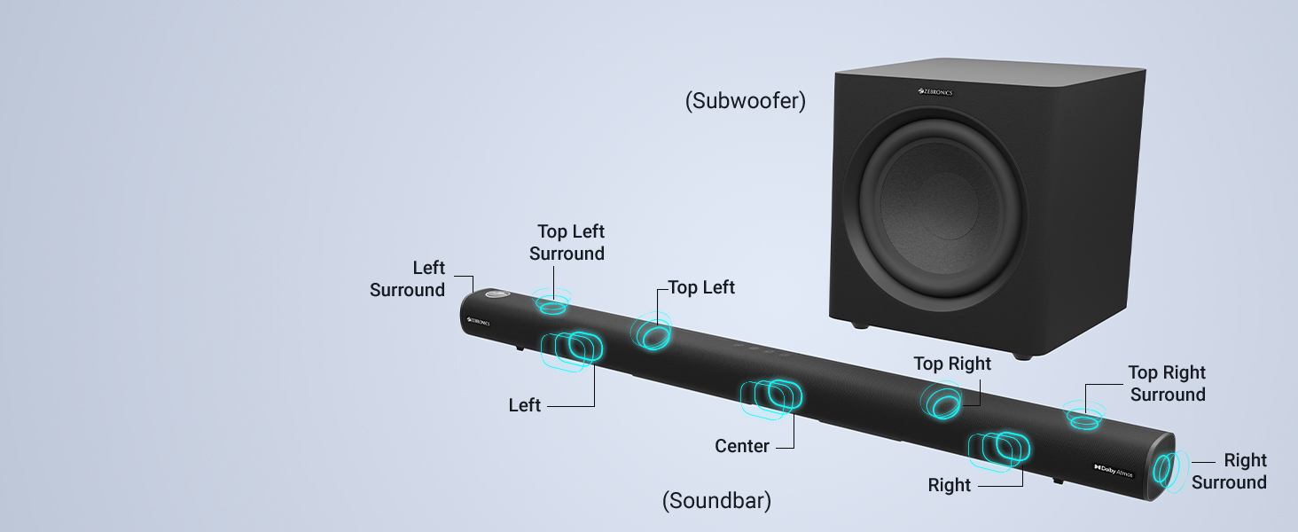 Powerful drivers ensure immersive sound with pristine clarity and depth.