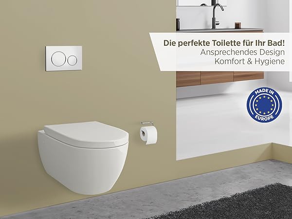 Hänge-WC mit Spülkasten Komplettset: Die ultimative Lösung für Ihr Badezimmer