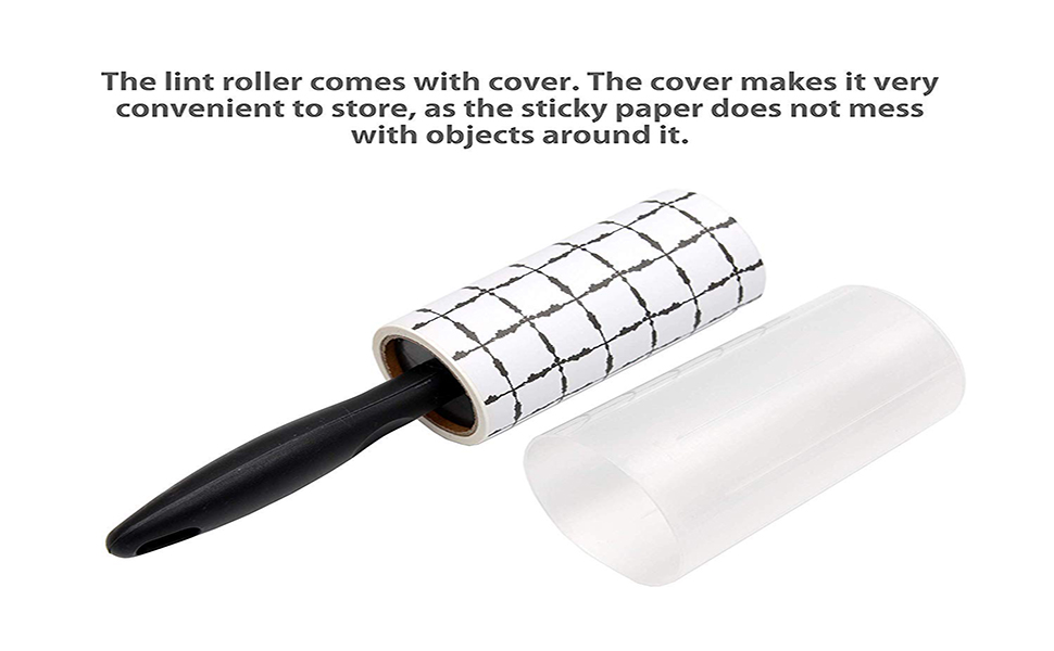 Store2508 Lint Roller with Cover (60 Sheet) + 8 Refills (60 Sheets Each