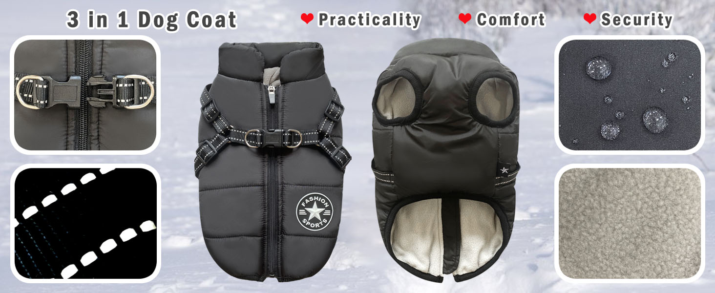 Aywoja winter dog coat