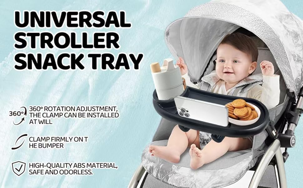 stroller snack tray