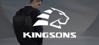 KINGSONS Sling Bag Small Crossbody Backpack for Males Waterproof Chest Shoulder Luggage Informal Daypack for Journey Biking 11 4