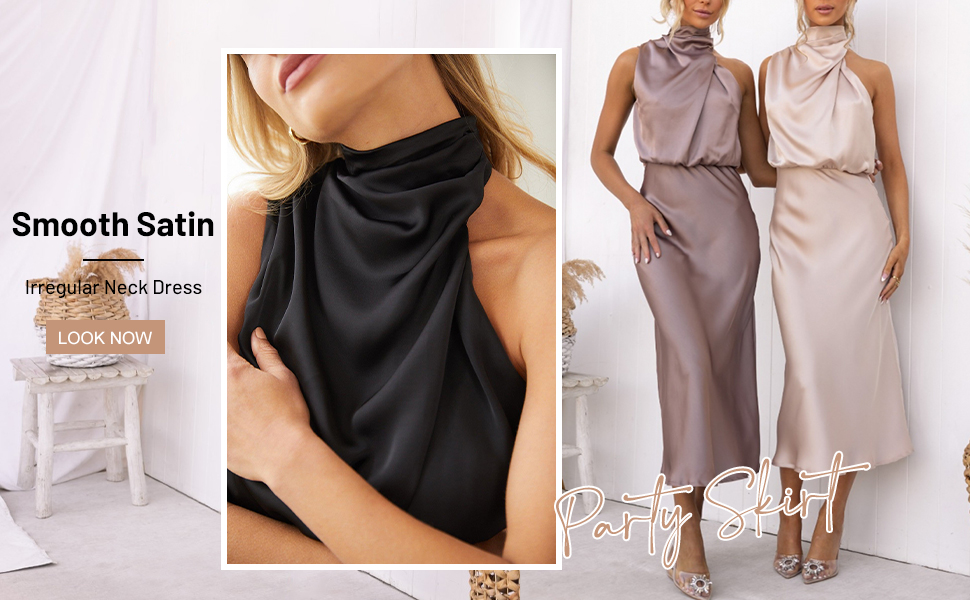  Hatant A-Line Dress Bodycon Party Maxi Dress