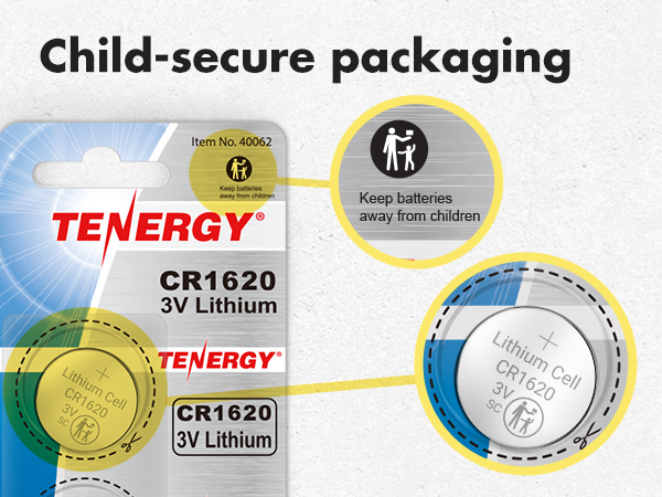 Keep batteries away from children