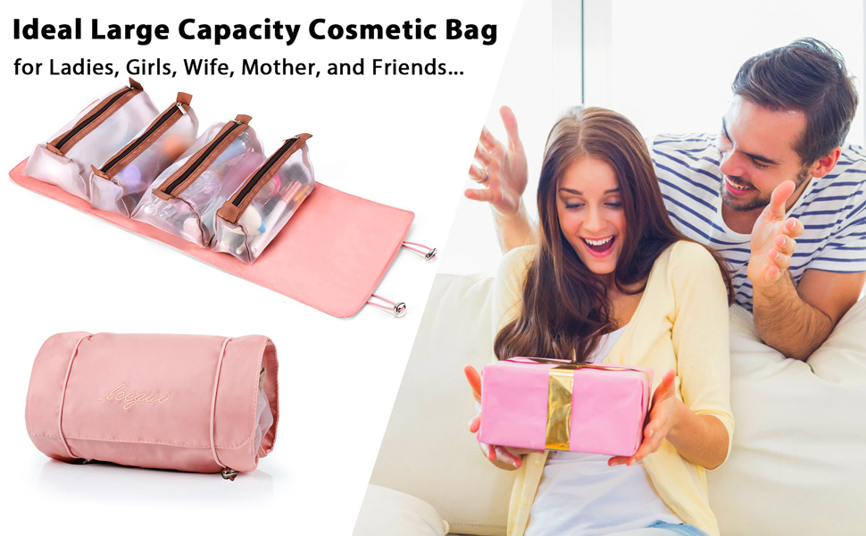 Neceser Maquillaje Organizador Colgar Organizador Viaje Percha de Maquillaje