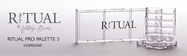 Depotting empty palette lipstick foundation paint