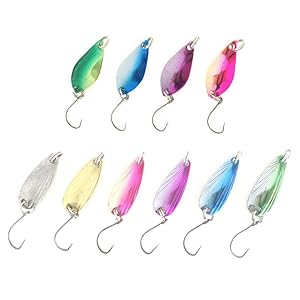 管釣り用マイクロスプーン 47個＋ケース＋J.Hオリカラスプーン7個 管