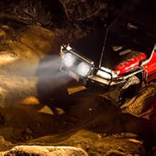 7 inch led light bar light pods for truck round led offroad lights