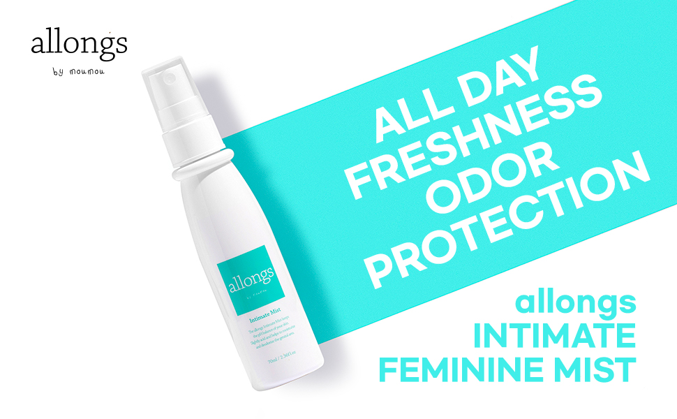 allongs Intimate Mist for Women Probiotic Feminine Spray