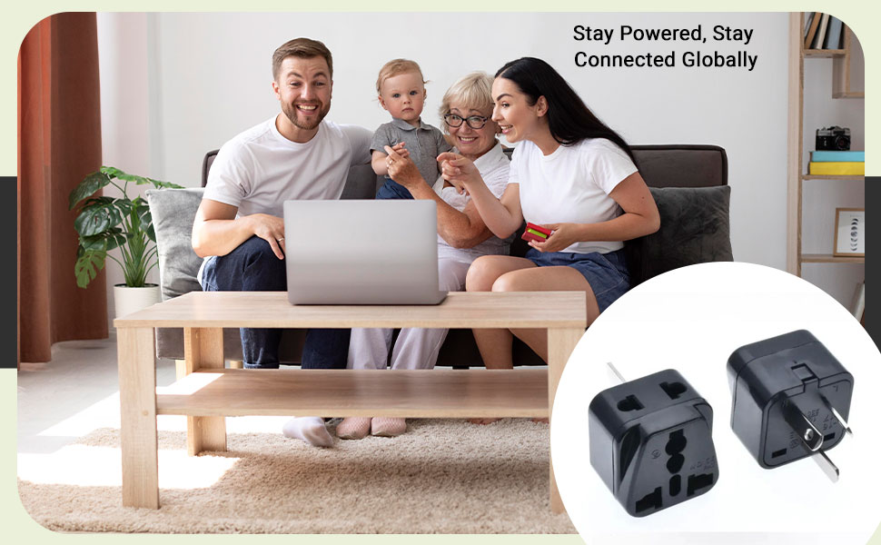 SPN-JGSP Type I Adapter for Australia – Universal Travel Plug Converter – India to Australia