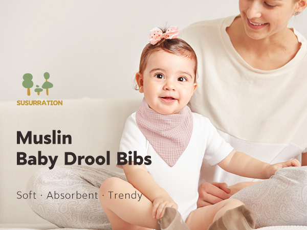 Muslin Baby Bibs