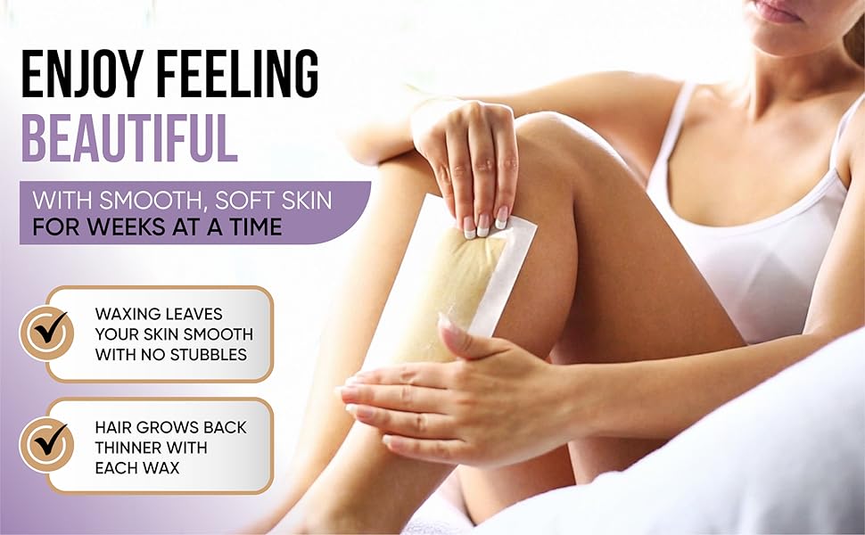 Enjoy Feeling Beautiful, with smooth, soft skin.