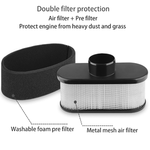 Amazon.com: Ferilter 11013-0752 Air Filter for Kawasaki