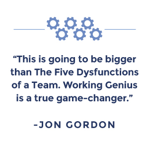 the Five Dysfunctions of a team Jon Gordon