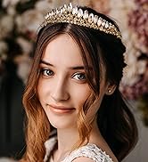 Gold Tiara Headpieces girls