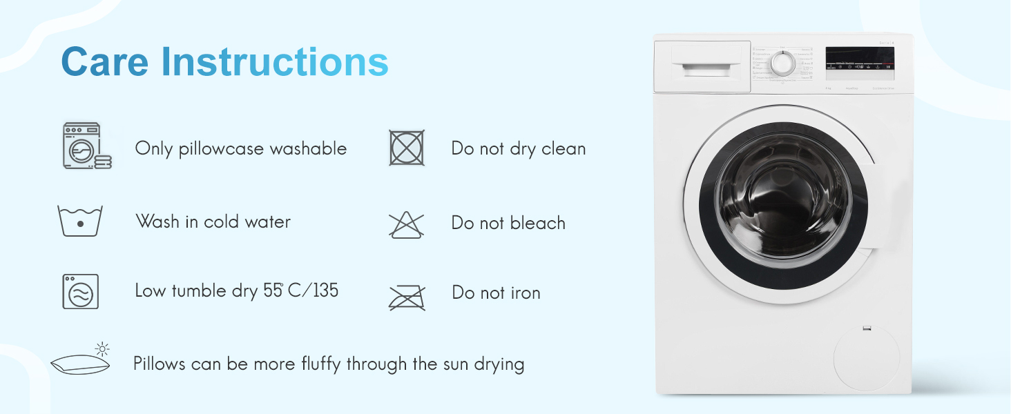 instrucciones de cuidado