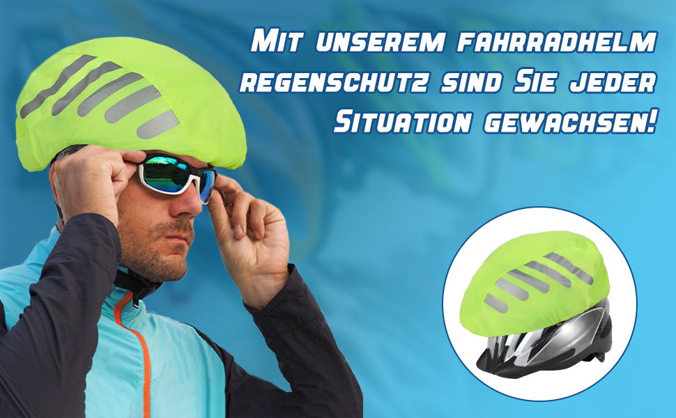 fahrradhelm regenschutz