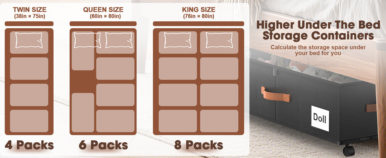 under bed storage containers