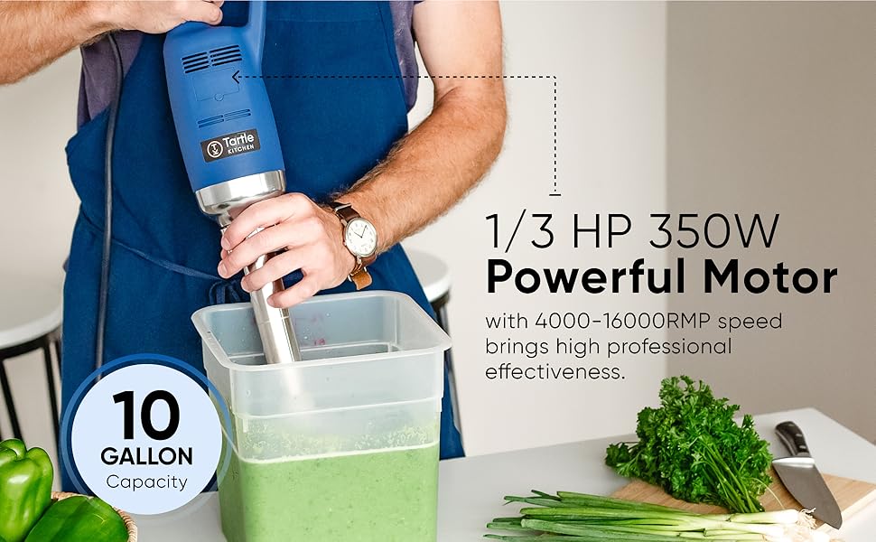TK Tartle Kitchen Light Duty Commercial Immersion Blender