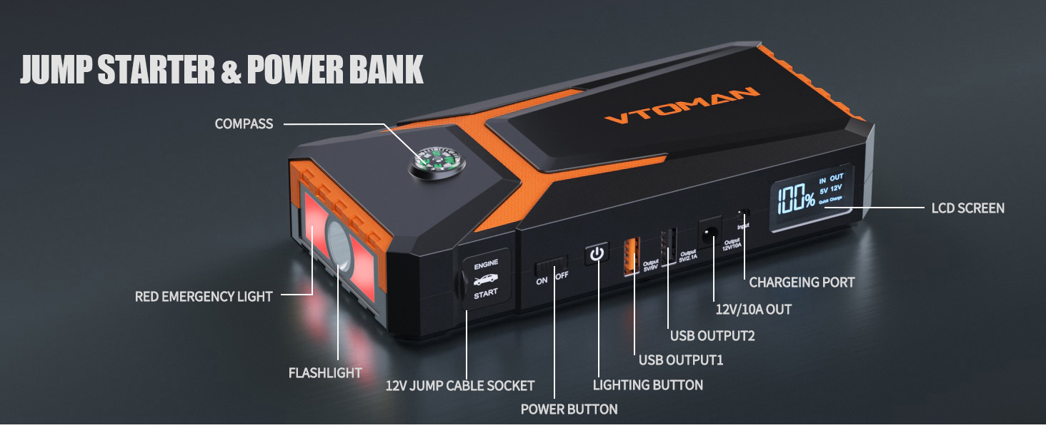 jump starter battery pack