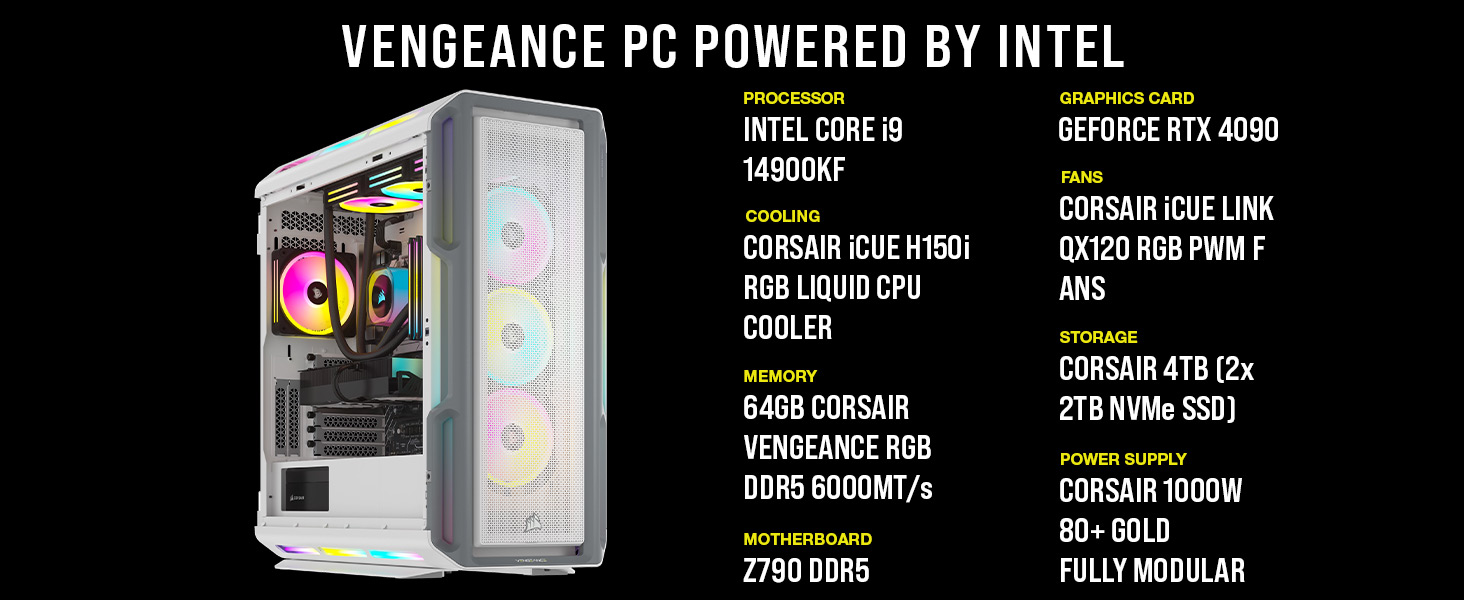 gaming pc, INTEL CORE i9 14900KF, RTX 4090