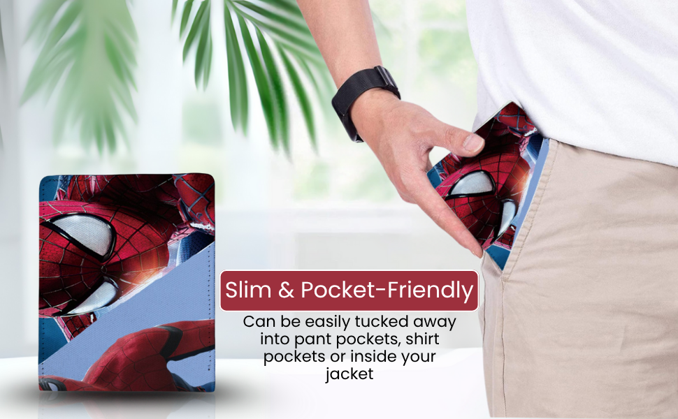 SPN-RECPP Hero-themed wallet Avengers wallet Gift for boys