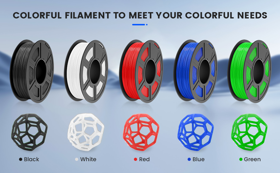 COLIDO Flexible TPU 3D Printer Filament Shore 95A, 500G