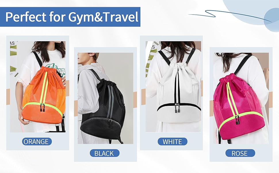 drawstring bag for women men