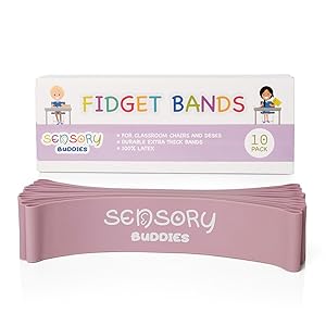 sensory buddies fidget bands 10pack