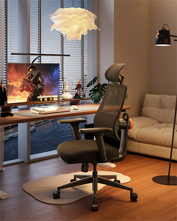 NEWTRAL MagicH ブラック Ergonomic Office Chair with Neck and Back Support - Newtral