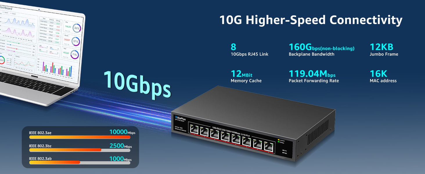 10Gb Unmanaged Switch