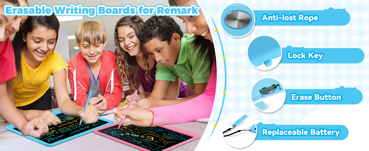 An LCD sketch pad that offers a smooth surface for sketches and notes, ideal for artists, designers, and students who love to create