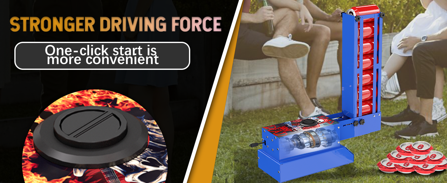 ATINY Electric Can Crusher for Recycling,Aluminum Can