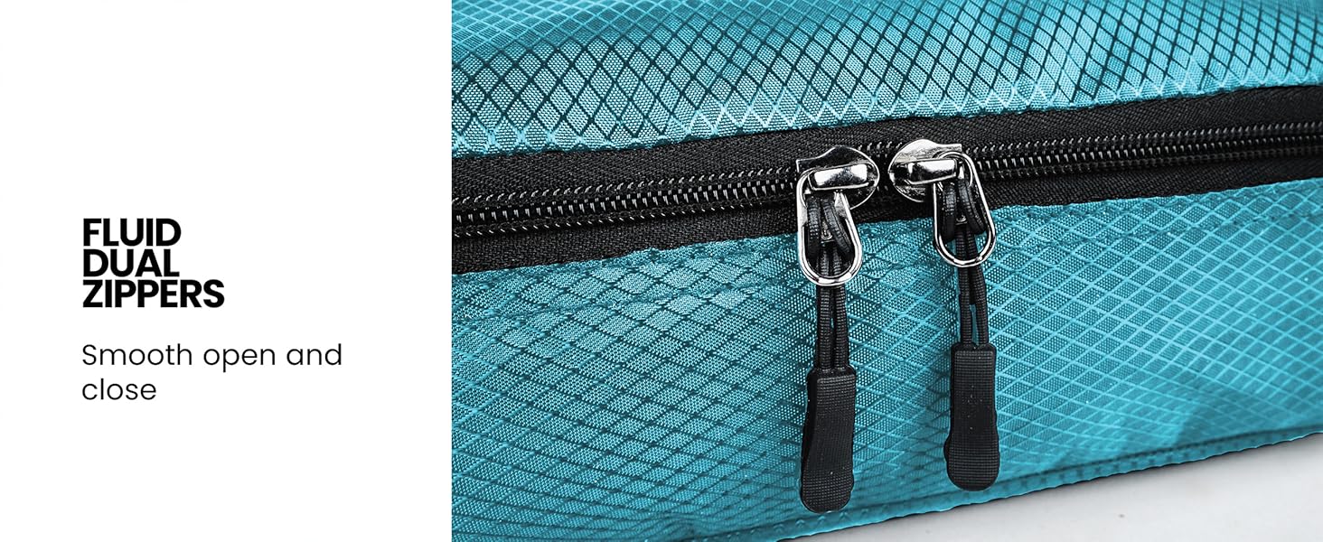 Packing Cubes, Dual Zippers