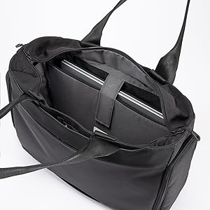 ブラック　クールなトートバッグ　ビジネス/タウンユース Amazon.co.jp: [イーサプライ] トートバッグ リュック
