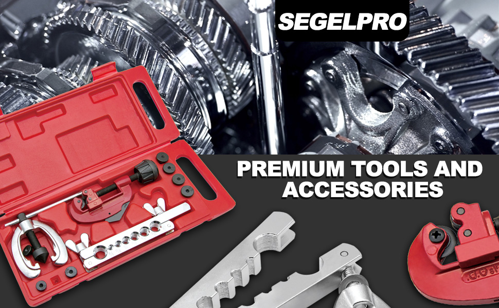 SEGELPRO Automotive Double Flaring Tool Kit, for 7 Dies 3/