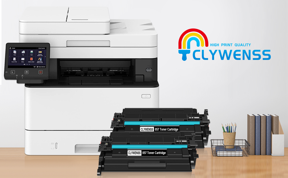 CLYWENSS compatible with Canon 057 Toner