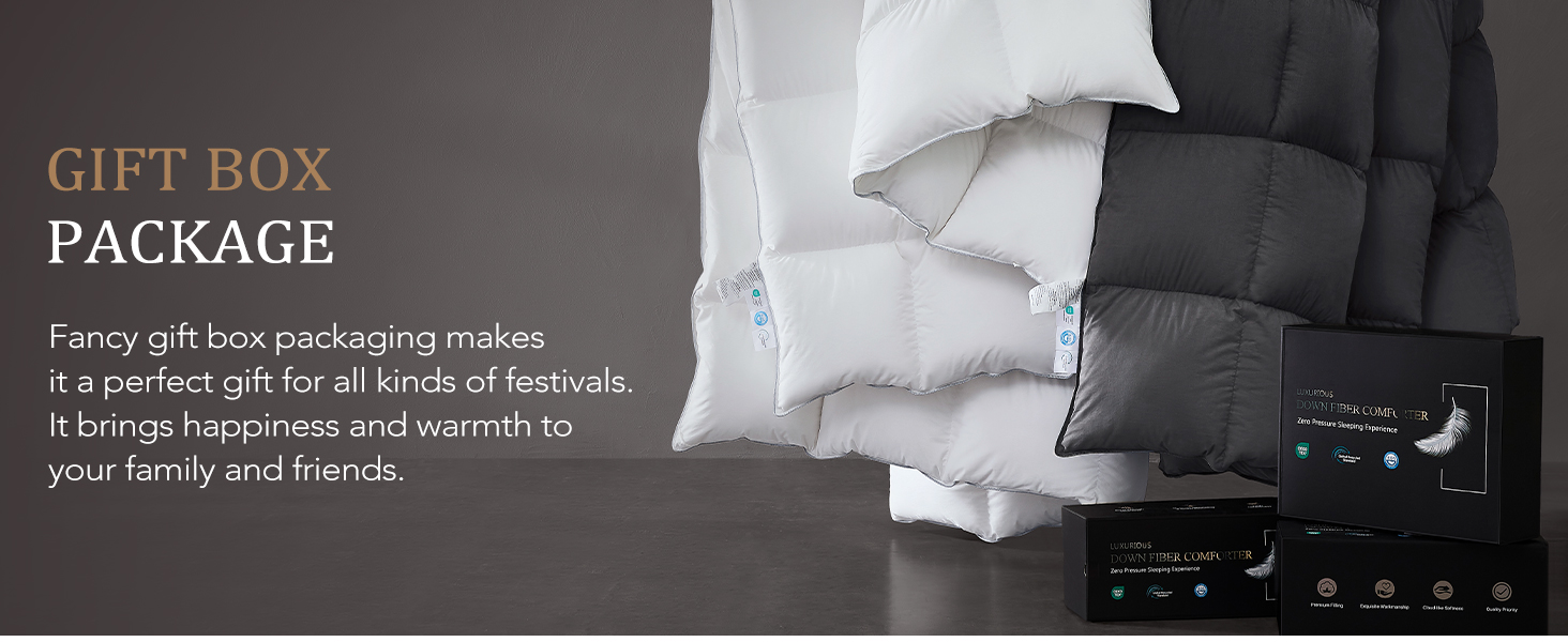 Downluxe Luxurious Down Comforter Queen Size with Premium Fabric  
Downluxe All Seasons Medium Warmth Duvet Insert Queen E6aff5c1 1fb5 4127 A551 Eaca9458ebe2. CR0,0,1464,600 PT0 SX1464 V1